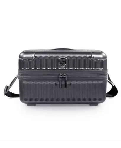 Luxe Hard Side Beauty Case - Gunmetal 