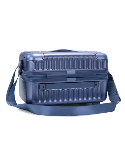Luxe Hard Side Beauty Case - Navy - HEYS (1)