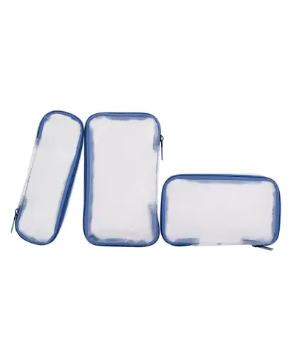Luxe Hard Side Beauty Case - Navy - 4