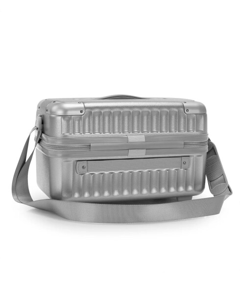 Luxe Hard Side Beauty Case Silver - 2