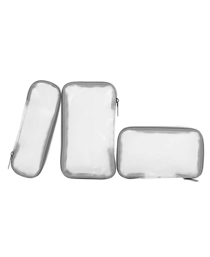 Luxe Hard Side Beauty Case Silver - 4