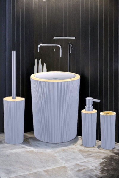 Luxury 4-Piece Bathroom Set Stylish Design Bathroom Set - 2