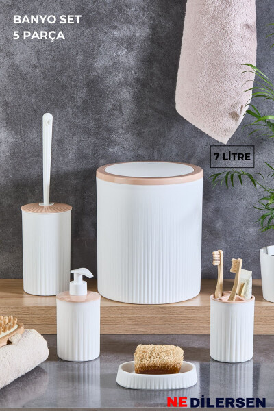 Luxury 4-Piece Bathroom Set Stylish Design Bathroom Set - GENEL MARKALAR