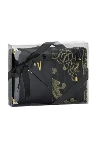 Luxury Prayer Rug Set - Black - IHVAN ONLINE (1)
