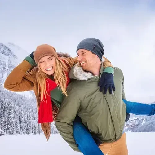 Lvaiz Mens Winter Beanie Hat Warm Fleece Lined Skull Cap for Men Reversible Women Windproof Watch Hat Knit Warm Unisex Beanie - 6