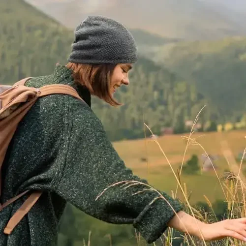 Lvaiz Mens Winter Beanie Hat Warm Fleece Lined Skull Cap for Men Reversible Women Windproof Watch Hat Knit Warm Unisex Beanie - 6