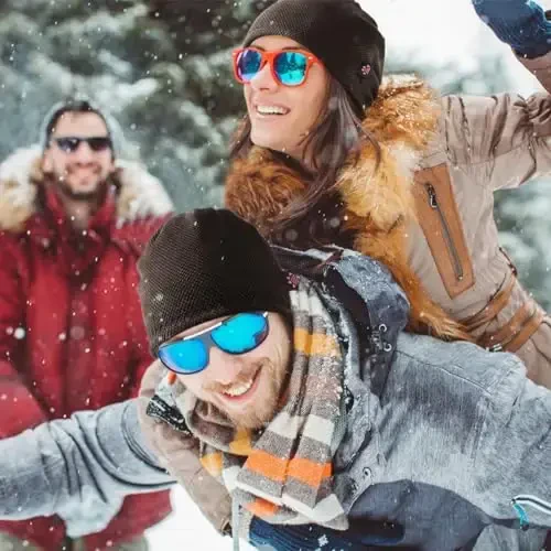 Lvaiz Mens Qishki shapka Erkaklar uchun iliq jun bilan qoplangan bosh suyagi qalpog'i Qaytariladigan ayollar Shamol o'tkazmaydigan soat shapkasi Trikotaj iliq Unisex shapka - 6