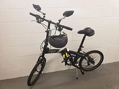 LX LERMX Bike Mirrors [Upgraded Version] Two PCS HD,Blast-Resistant, Glass Lens Bar End Mountain Bicycle Mirror Adjustable Bike Glass Mirror Rotatable Safe Rearview - 4