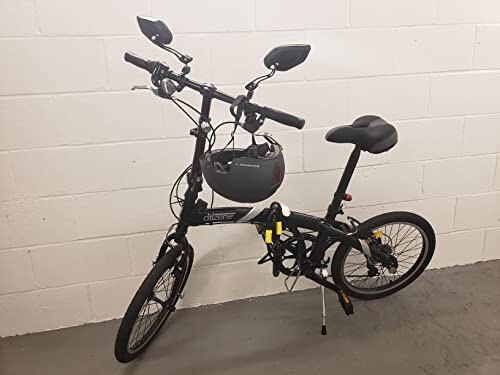 LX LERMX Bike Mirrors [Upgraded Version] Two PCS HD,Blast-Resistant, Glass Lens Bar End Mountain Bicycle Mirror Adjustable Bike Glass Mirror Rotatable Safe Rearview - 4