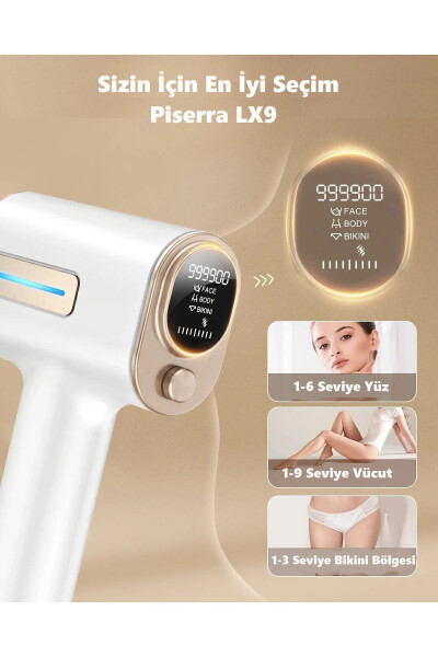 Lx9 Advanced New Generation 3-Head Ice IPL Laser Hair Removal Device - IPL Laser Hair Removal Device - 18