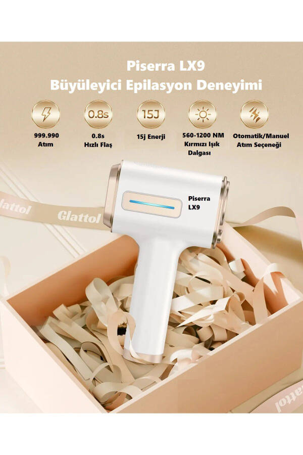 Lx9 Gelişmiş Yeni Nesil 3 Başlıklı Buz Ipl Lazer Epilasyon Cihazı - Ipl Lazer Epilasyon Aleti - 33