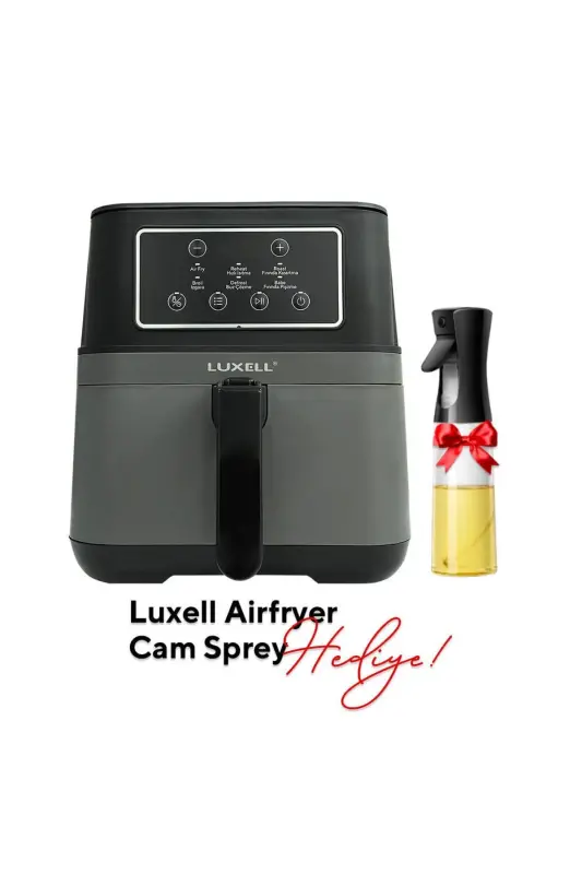 Lxaf-01 Fast Fryer Xxl 7.5 Litre (Oil-free Air Fryer) Glass Oil Pot Gift New Series - LUXELL