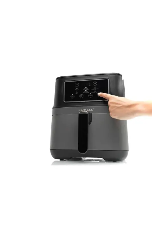 Lxaf-01 Fast Fryer Xxl 7.5 Litre (yağsız Hava Fritözü / Airfryer ) Cam Yağdanlık Hediyeli New Series - Siyah - 5