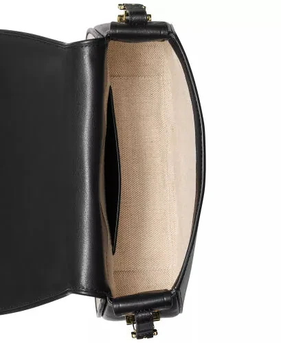 Lydia Small Flap Messenger Bag-Black - Modazone (1)