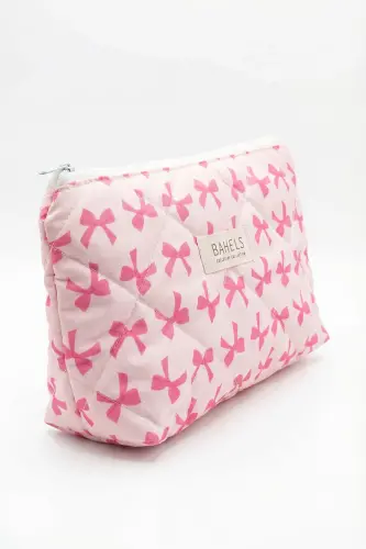 Lyla Pinkly Makyaj Çantası-Pembe30 - BAHELS (1)