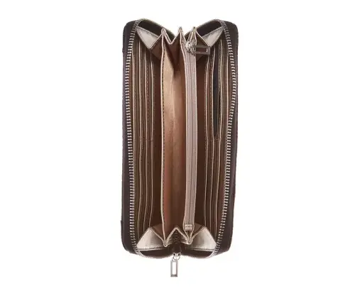 Lyndi Large Zip Around Wallet-Chestnut Multi - 2