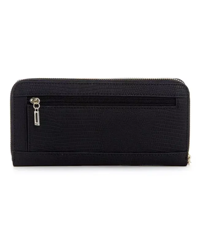 Lyndi Large Zip Around Wallet - Black - 2