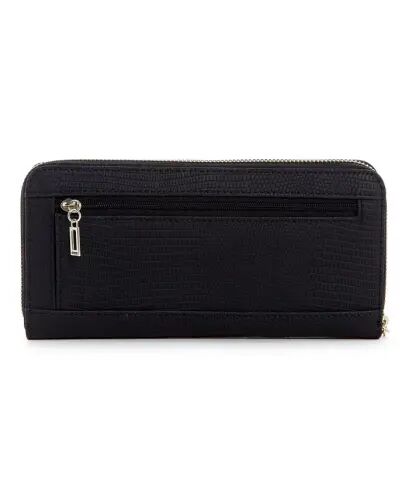 Lyndi Large Zip Around Wallet-Black - GUESS (1)