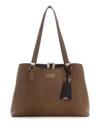 Lyndi Large Girlfriend Satchel - Chestnut Multi 
