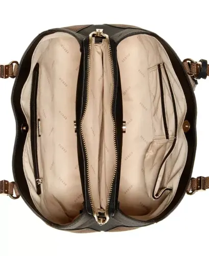 Lyndi Large Girlfriend Satchel - Chestnut Multi - 3