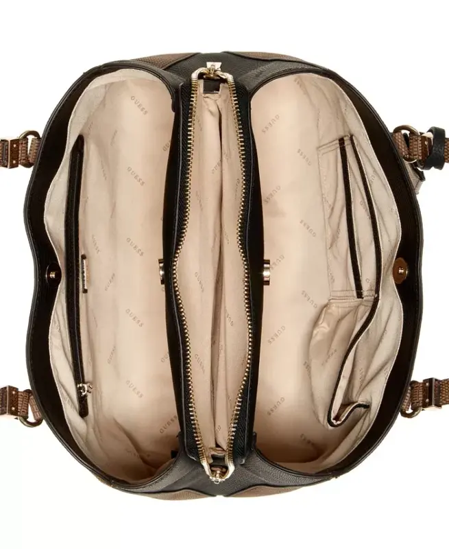 Lyndi Large Girlfriend Satchel - Chestnut Multi - 3