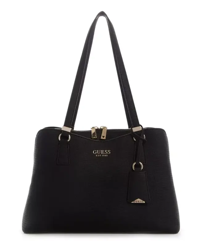 Lyndi Large Girlfriend Satchel - Black - 1