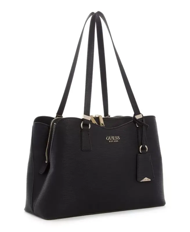 Lyndi Large Girlfriend Satchel - Black - 5