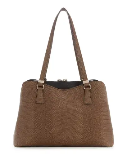 Lyndi Large Girlfriend Satchel-Chestnut Multi - 4