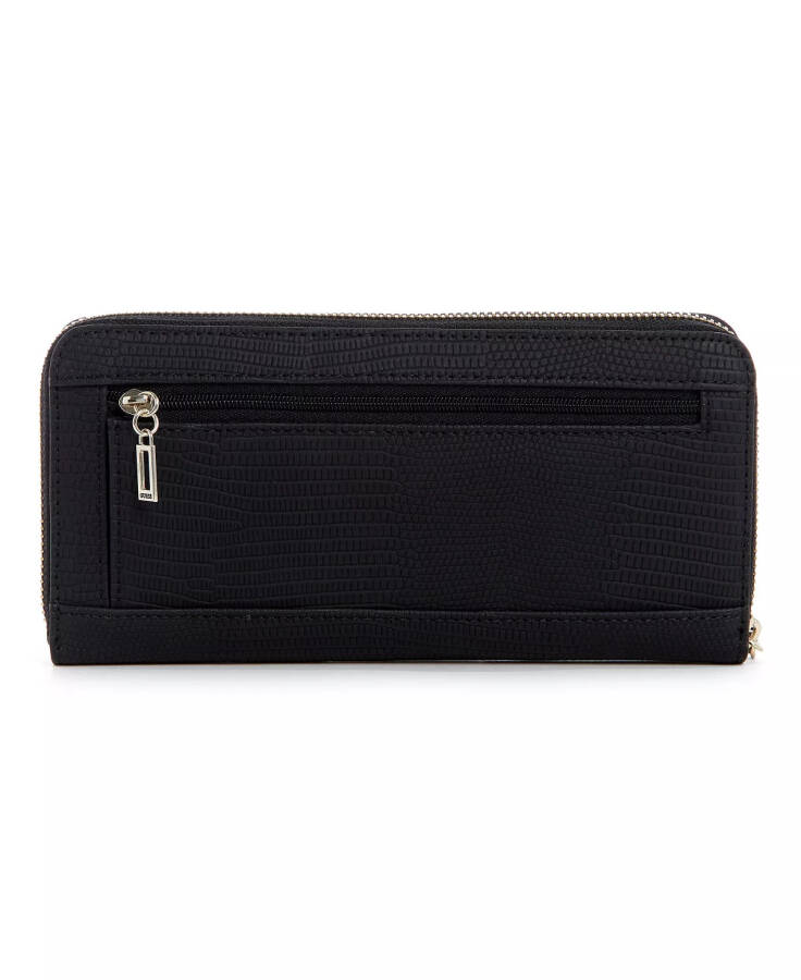 Lyndi Large Zip Around Wallet Black - 2