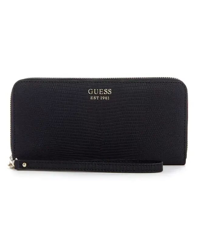 Lyndi Large Zip Around Wallet-Black - 1