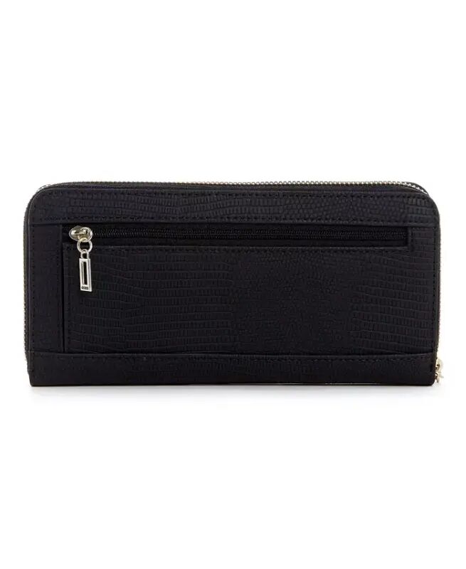 Lyndi Large Zip Around Wallet-Black - 2
