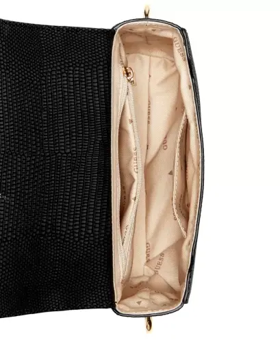 Lyndi Mini Top Handle Flap Crossbody-Black - 3