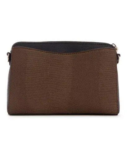Lyndi Small Triple Compartment Girlfriend Crossbody-Chestnut Multi - 4