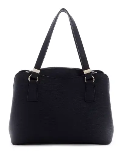 Lyndi Small Triple Compartment Girlfriend Satchel-Black - 4
