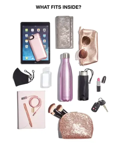 Lyndi Small Triple Compartment Girlfriend Satchel-Chestnut Multi - 6