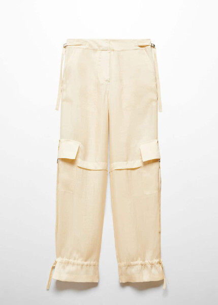 Lyocell Cargo Pants - 9