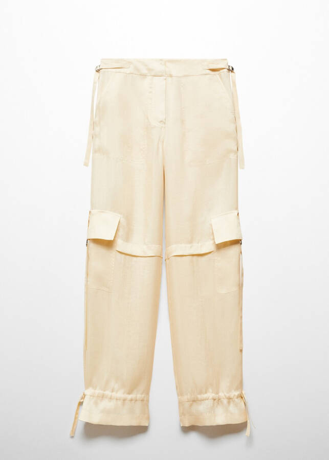 Lyocell Cargo Pants - 1