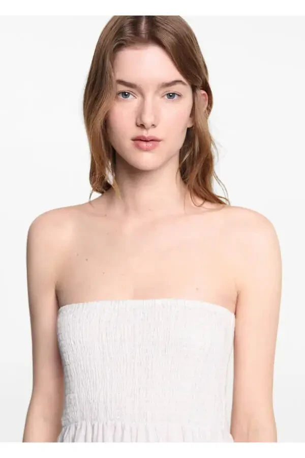 Lyureks matosiga ega uzun ko'ylak - 5