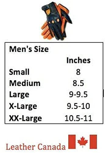 LYXPEIJIAN Men's Genuine Sheep Leather Half Finger Driving Cycling Motorbike Exercise and Fitness Fingerless Unlined Gloves, Grey - 4