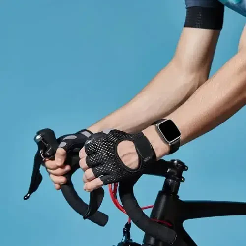 Lzwldan Leather Watch Bands Compatible with Woneligo/Fitpolo Smart Watch IDW13,Soft Genuine Leather Replacement Wristband for FITVII H56/TOOBUR/Tensky/ENOMIR/MILOUZ IDW19 Watch for Women Men - 5