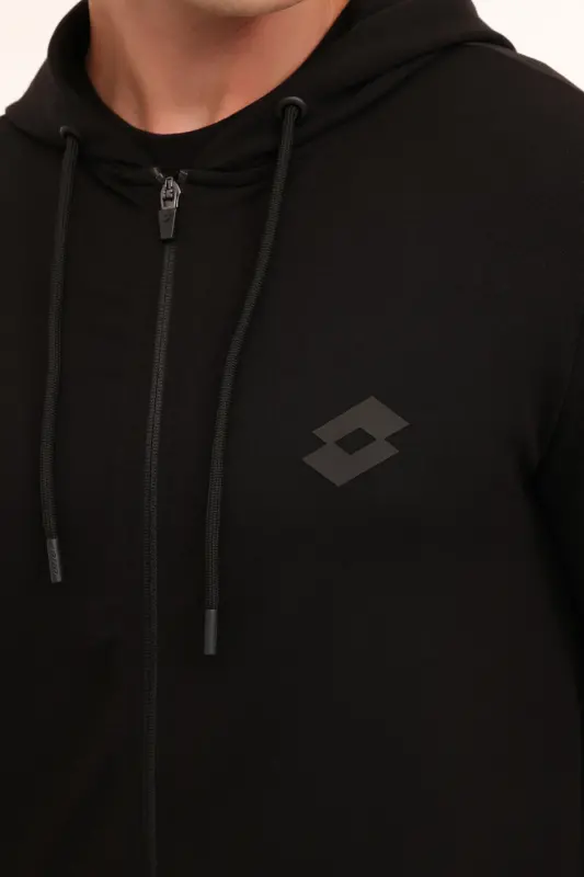 M-ANTRA FZ 4PR Siyah Erkek Eşofman Üstü-Siyah - 4