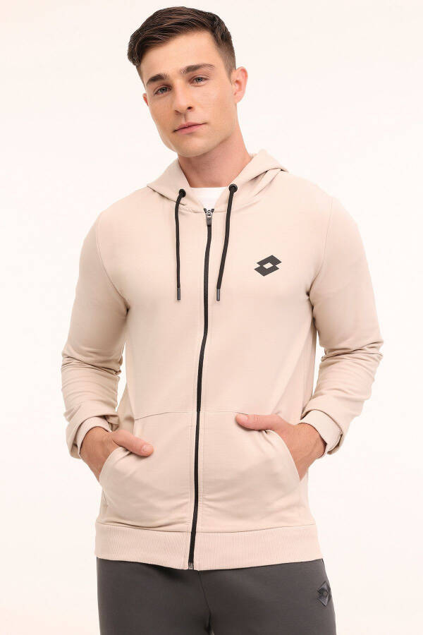 M-ANTRA FZ 4PR Stone Color Men's Sweatshirt - 1