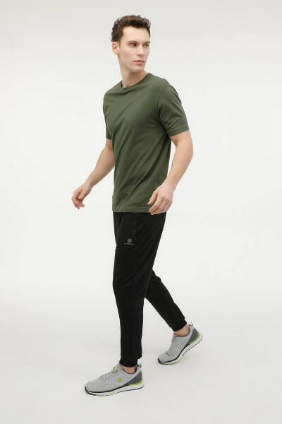 M-CT107 BASIC JOGGER 4FX Черные мужские спортивные брюки - 3