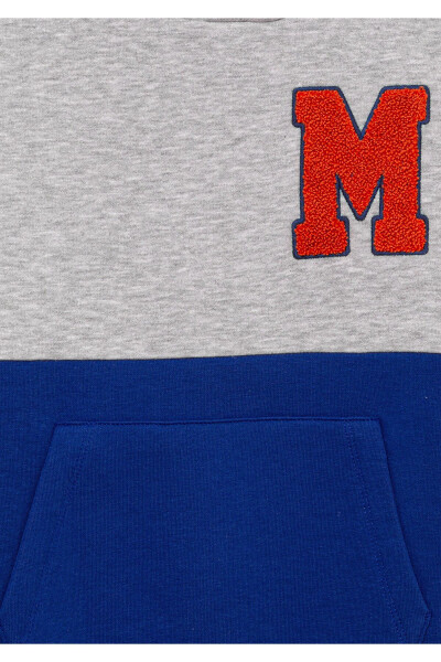 M Logo Patch Block Color Sweatshirt 6S10056-70896 - 5