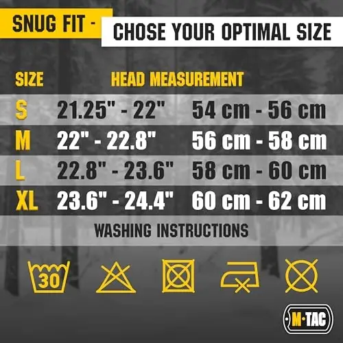 M-Tac Elite Fleece Watch Cap - Military Tactical Beanie Hat Winter Skull Cap - 6