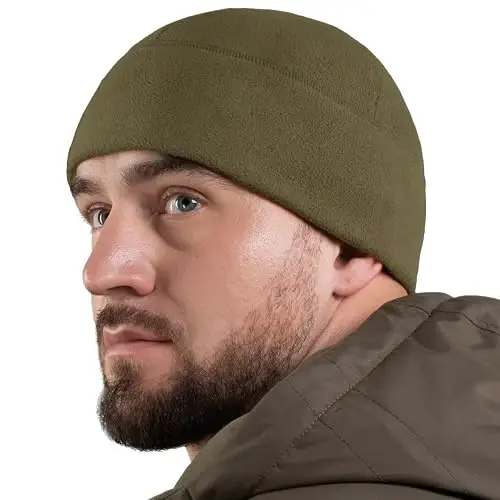M-Tac Elite Fleece Watch Cap - Military Tactical Beanie Hat Winter Skull Cap 