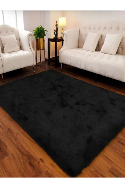 M Teks Home Puffy Plush Rug Runner - 1