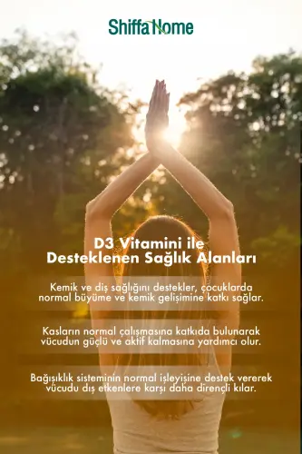 M03014 D3 Vitamini 500 Mg X 60 Yumshoq Jel Aksuvital - 3