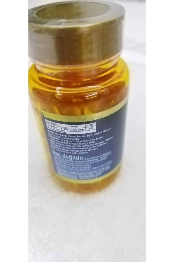 M03014 Vitamin D3 500 Mg X 60 Soft Gel Aksuvital - 2