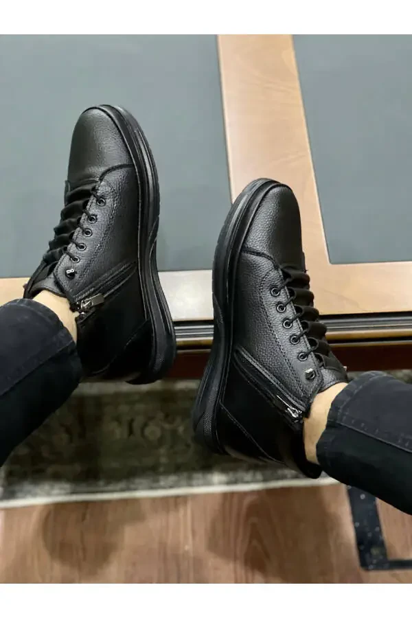 M226 Guaranteed Men's Winter Lace-Up Zipper Boots - 17